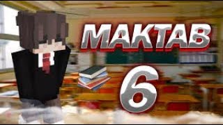 Maktab 🏫 6-qism Saxna Ortida ✅ #minecraft #maktabseriali #1k