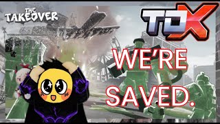 How this announcement just SAVED TDX... we are SO back | Ramble | ROBLOX TDX