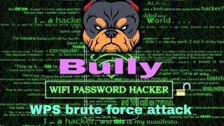 How to Bully WPS brute force attack wifi access point