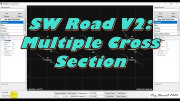 SW Road V2: 8d Multiple Cross Section
