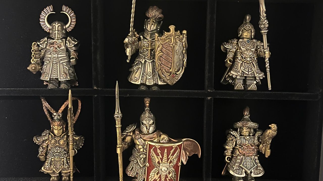 Magnetic Metal Lego Style Figures from The Forged Legion Review