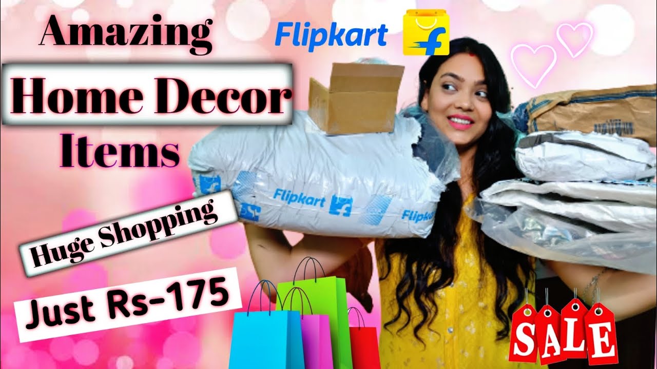 Amazing home decor items At Rs 175home decor haul flipkarthome