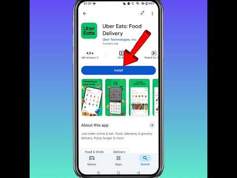 How To Install Uber Eats Food Delivery App On Android How To Download Uber Eats App