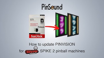 How to update PINVISION for Stern SPIKE 2 pinball machines
