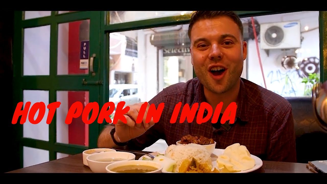 Spicy pork in India I Deep in Delhi! Worlds Tastiest Pork found in Safdarjung, Delhi India YouTube