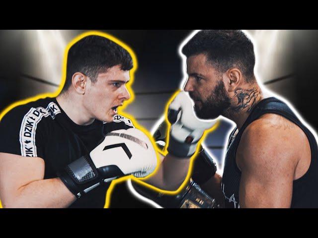 PONCZEK WK vs WOJTEK GOLA sparing przed FAME MMA 6