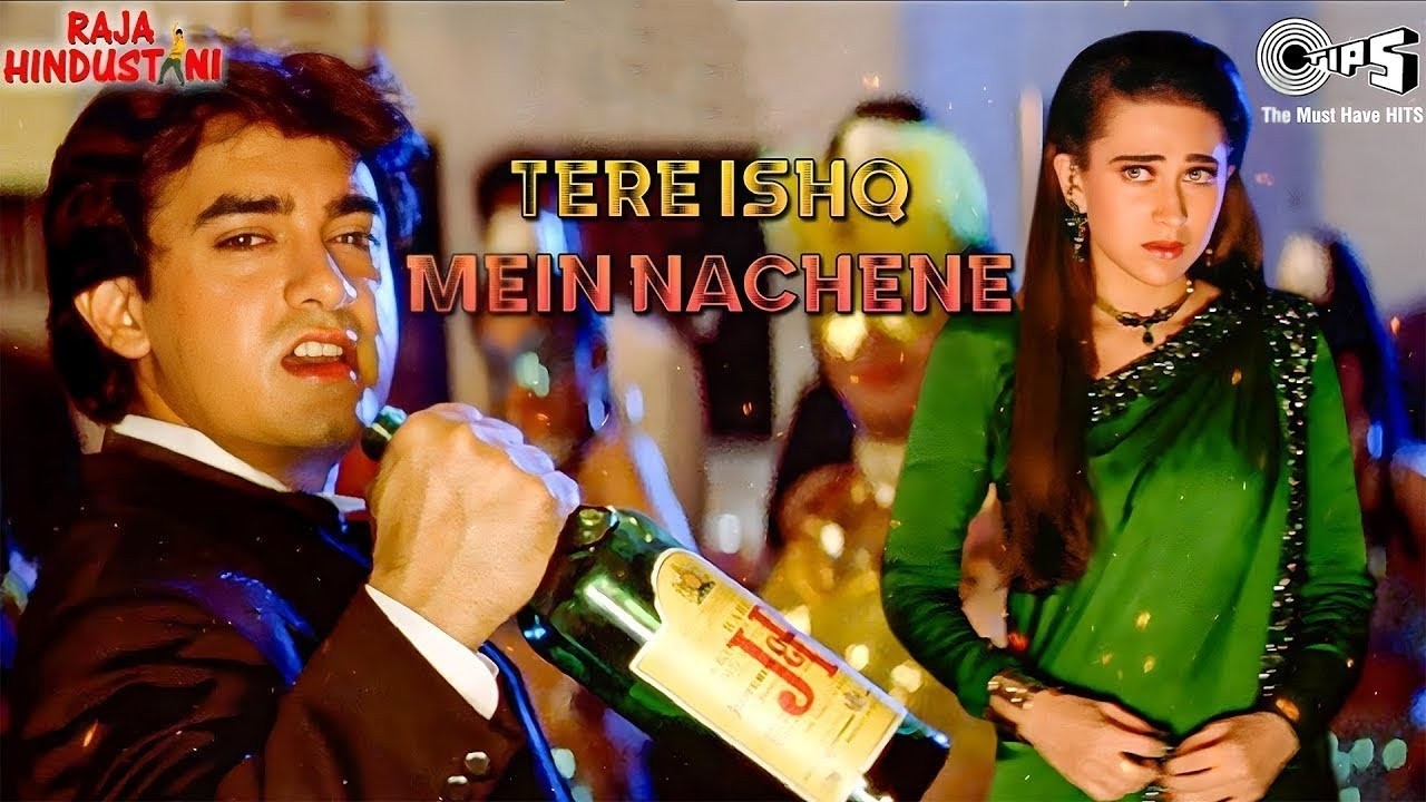 Tere Ishq Mein Naachenge | Raja Hindustani | Aamir Khan | Karisma Kapoor | Kumar Sanu | Hindi Song