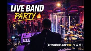 Live Band Performance 🎶 – Greek and Romanian Music (Keyboard POV)