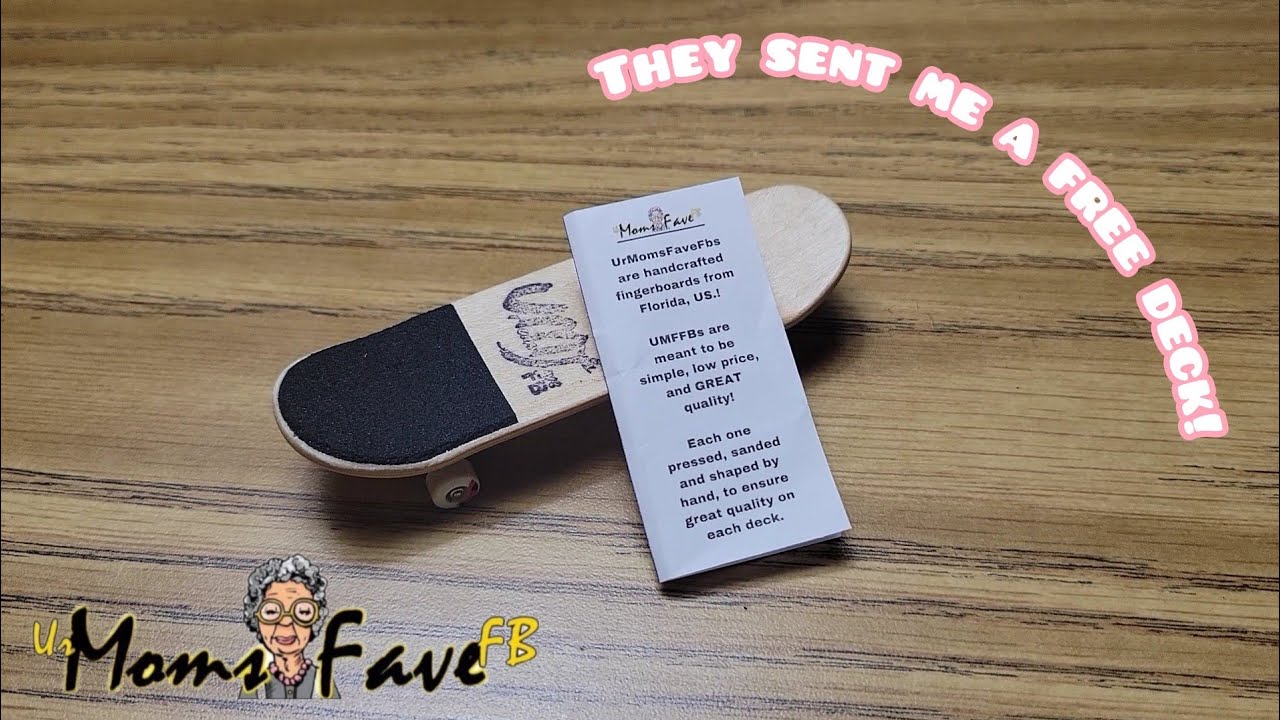 fingerboard unboxing (this fingerboard company showed me love) YouTube