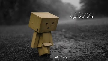 القارئ أبو حفص )﴿وَاذْكُرْ عَبْدَنَا أَيُّوبَ إِذْ نَادَى رَبَّهُ