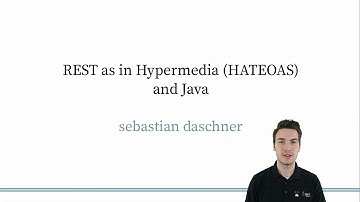 Intro - REST as in Hypermedia with Java