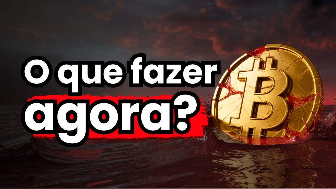URGENTE: queda do bitcoin! O QUE EU ESTOU FAZENDO? + análise btc, ethereum  (ETH), SOL, criptomoedas