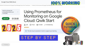 Using Prometheus for Monitoring on Google Cloud: Qwik Start || GSP1024 || #qwiklabs #arcade