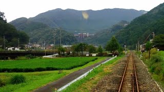 【ダム】名松線から見る君ヶ野ダム【鉄道】