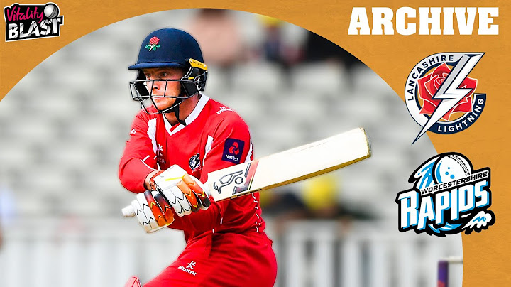 Buttler Shows His Class For Lancs | Archive | Vitality Blast
