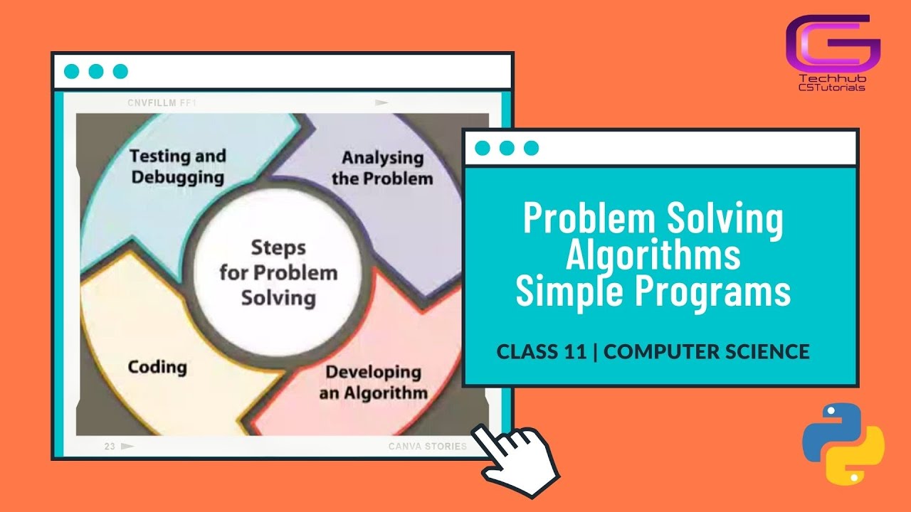 CLASS 11 | PROBLEM-SOLVING, ALGORITHMS | CS - YouTube