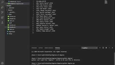 CS50AI 2020   Project 0a Degrees