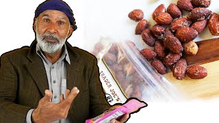 Tribal People Try  Roasted Almonds For the First Time