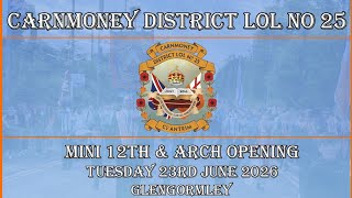 Carnmoney District LOL No 25 Mini 12th Parade 23/0626