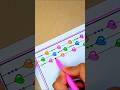 Colourful Hearts 💗 Border design #shortfeed #shortsviral #shorts #frontpage #decoration #shortvideo