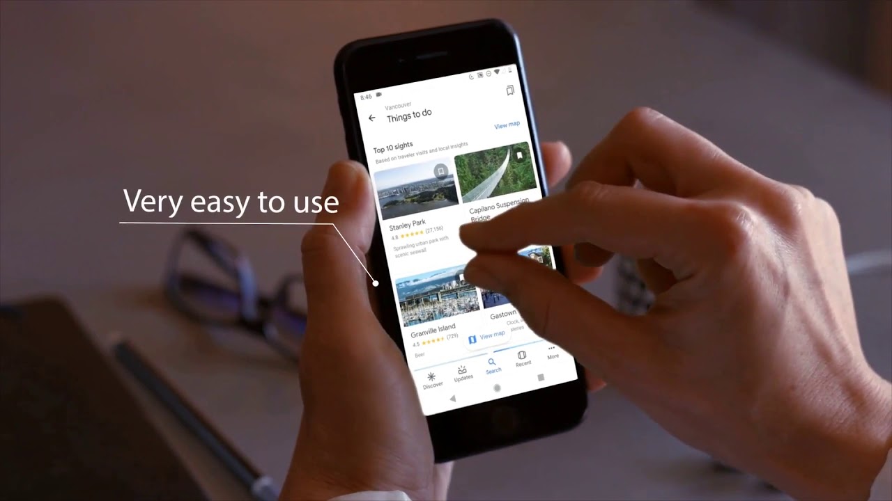 Produce a 3D mobile app promo video