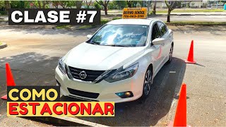 COMO ESTACIONAR UN AUTO DE FORMA CORRECTA Y FACIL.(Clases de Manejo)APRENDE A CONDUCIR