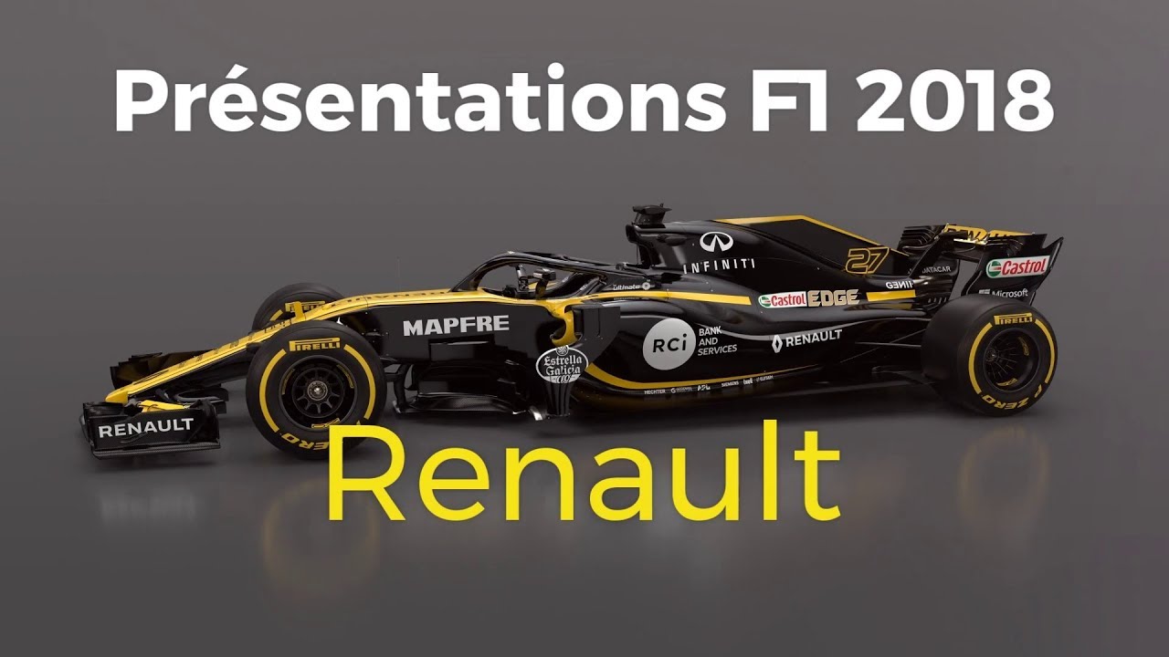 Renault a présenté sa R.S.18 F1 - Présentations F1 2018 - YouTube