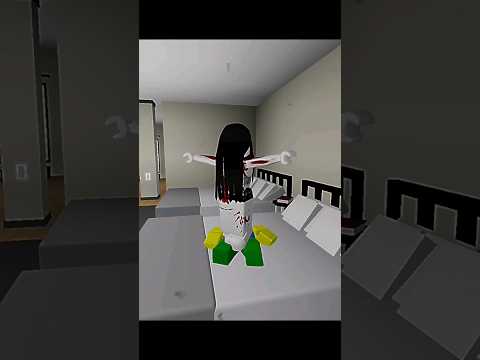 WEIRD STRICT DAD VS GHOST #shorts #roblox