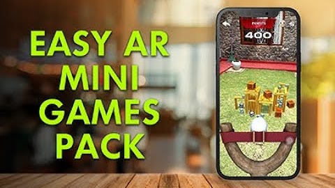 Easy AR Mini Games Pack for Unity