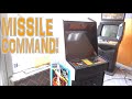 Fixing Atari's Legendary 1980 MISSILE COMMAND Arcade Game Cabinet!  PCB Repair & Ram Faults