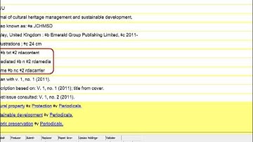Resource Description & Access (RDA) Basics for Copy Catalogers