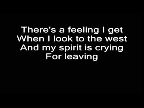 Led Zeppelin - Stairway To Heaven. Guitar&Vocal Backing Track+Lyrics