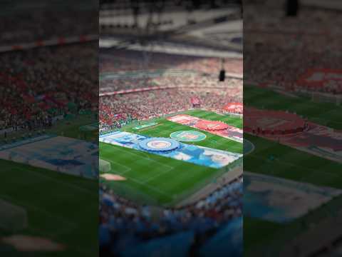 A #CarabaoCupFinal time-lapse 🎥😍