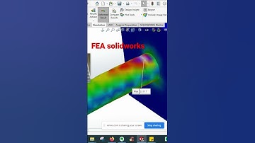 #solidworkstips #solidworkssimulation #fea