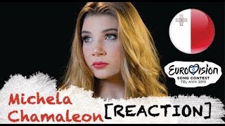 |Eurovision 2019| Malta [REACTION] - Michela / Chamaleon -