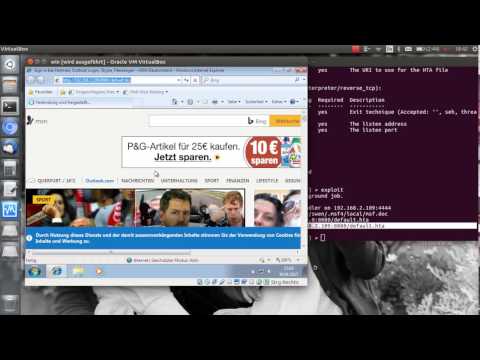 Hackademy. Hacking Windows with office-hta. ( Metasploit )