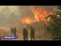 Two firefighters killed in mid-air collision near Athens | 9 News Australia