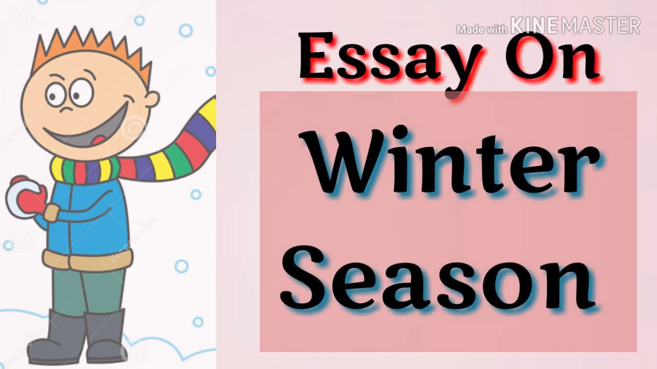 winter essay in easy language