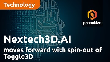 Nextech3D.AI announces arrangement agreement as it moves forward with spin-out of Toggle3D