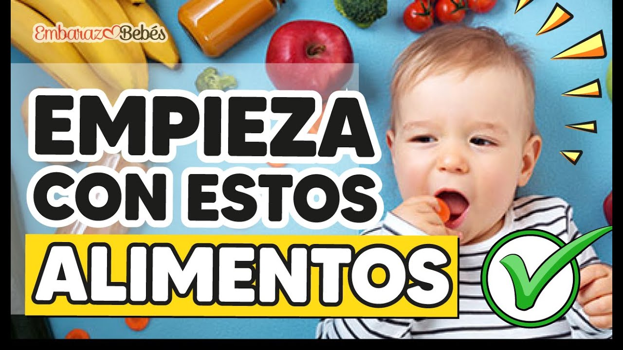 🥕👶 5 ALIMENTOS ESENCIALES para comenzar la alimentación complementaria (AC) del bebé: ¿Qué y Cómo?