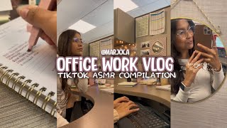 Office Work Vlog Asmr Tiktok Asmr Compilation