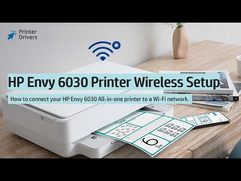 HP Envy 6030 wireless setup | Connect your HP Envy 6030 to a WiFi network