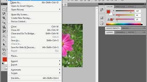 Photoshop CS5 Tutorial Placing Files Adobe Training Lesson 3.6