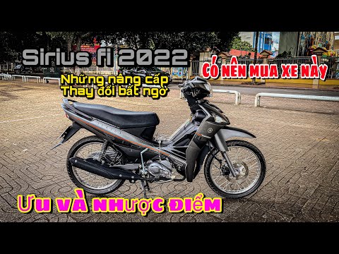 Video Yamaha Sirius Fi phiên bản 2022 Những nâng cấp thay... - youtube