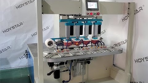 4 Colors Servo Pad Printer