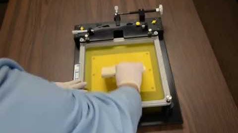 MSP-088 Manual screen printer Hary manufacturing inc.  HMI