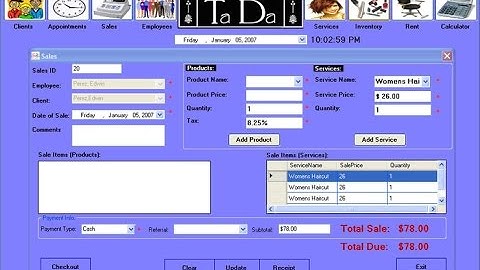 Salon Software Solutions Provider Developer Designer Programmer Consultant Analyst Offer