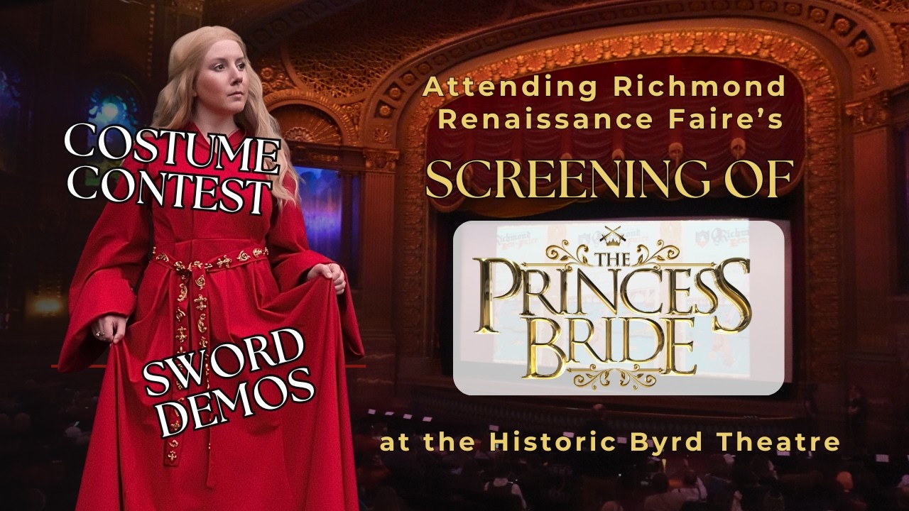 Смотрите фильм «Принцесса-невеста» в историческом театре Берда 📽️🎞️🍿, организованный Richmond Ren...