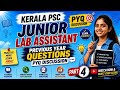 JUNIOR LAB ASSISTANT | MEDICAL EDUCATION DEPARTMENT | KERALA PSC | PYQ DISCUSSION | PART 4