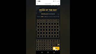 Binance DeFi WOTD : 8 letters